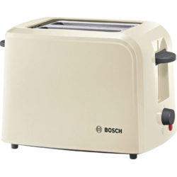 Bosch TAT3A0175G Village Collection 2-Slice Toaster – Cream